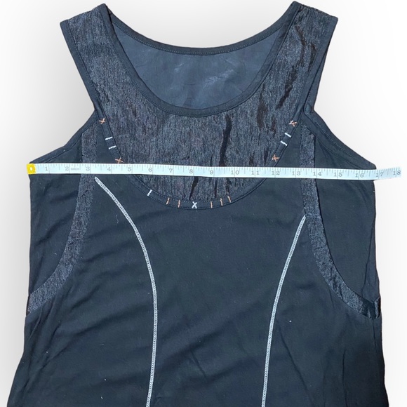 Vintage Black Asymmetrical Sleeveless Dress with Graphic Detail Size Medium - Picture 8 of 10